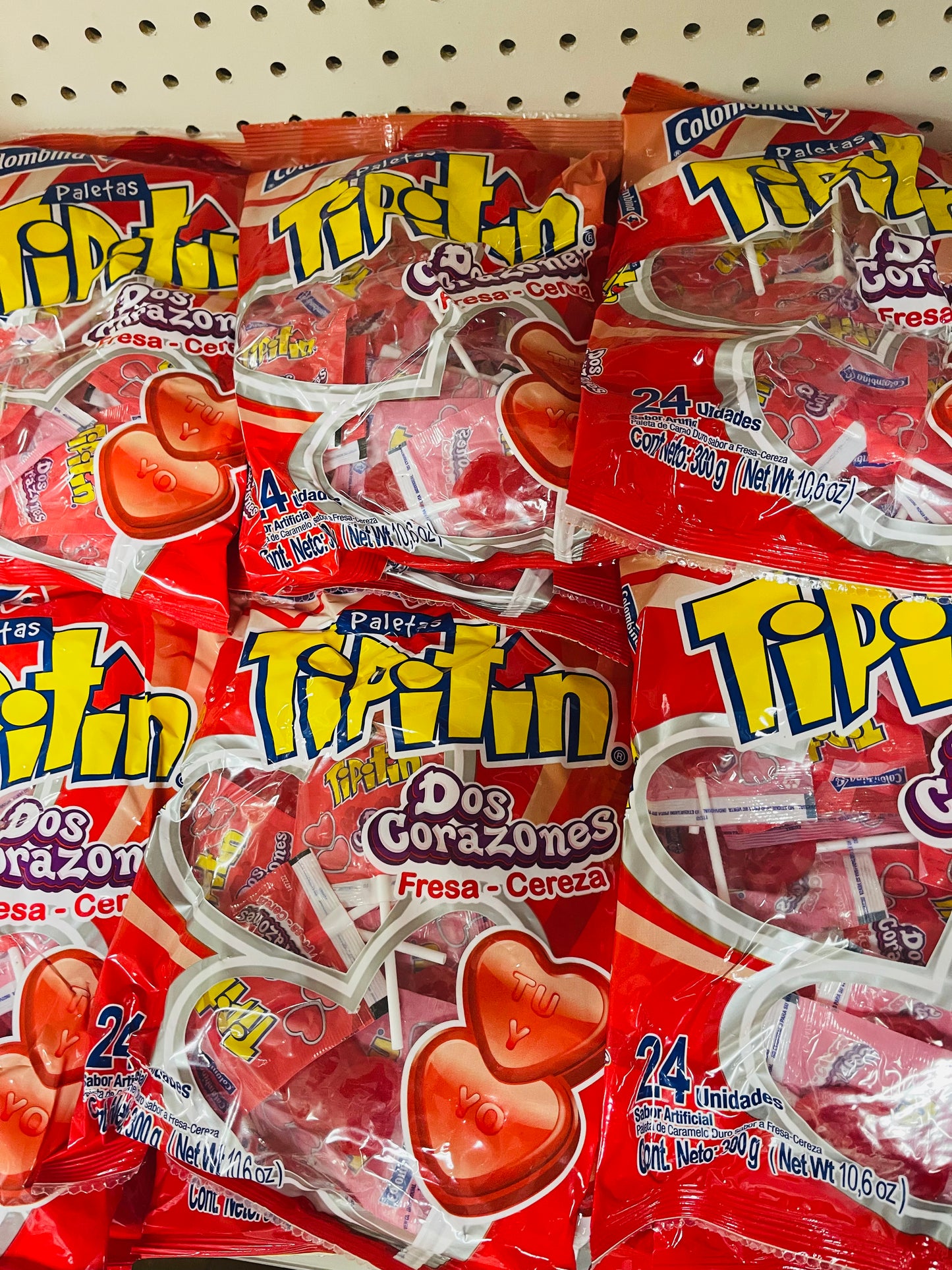 Paleta de 2 corazones