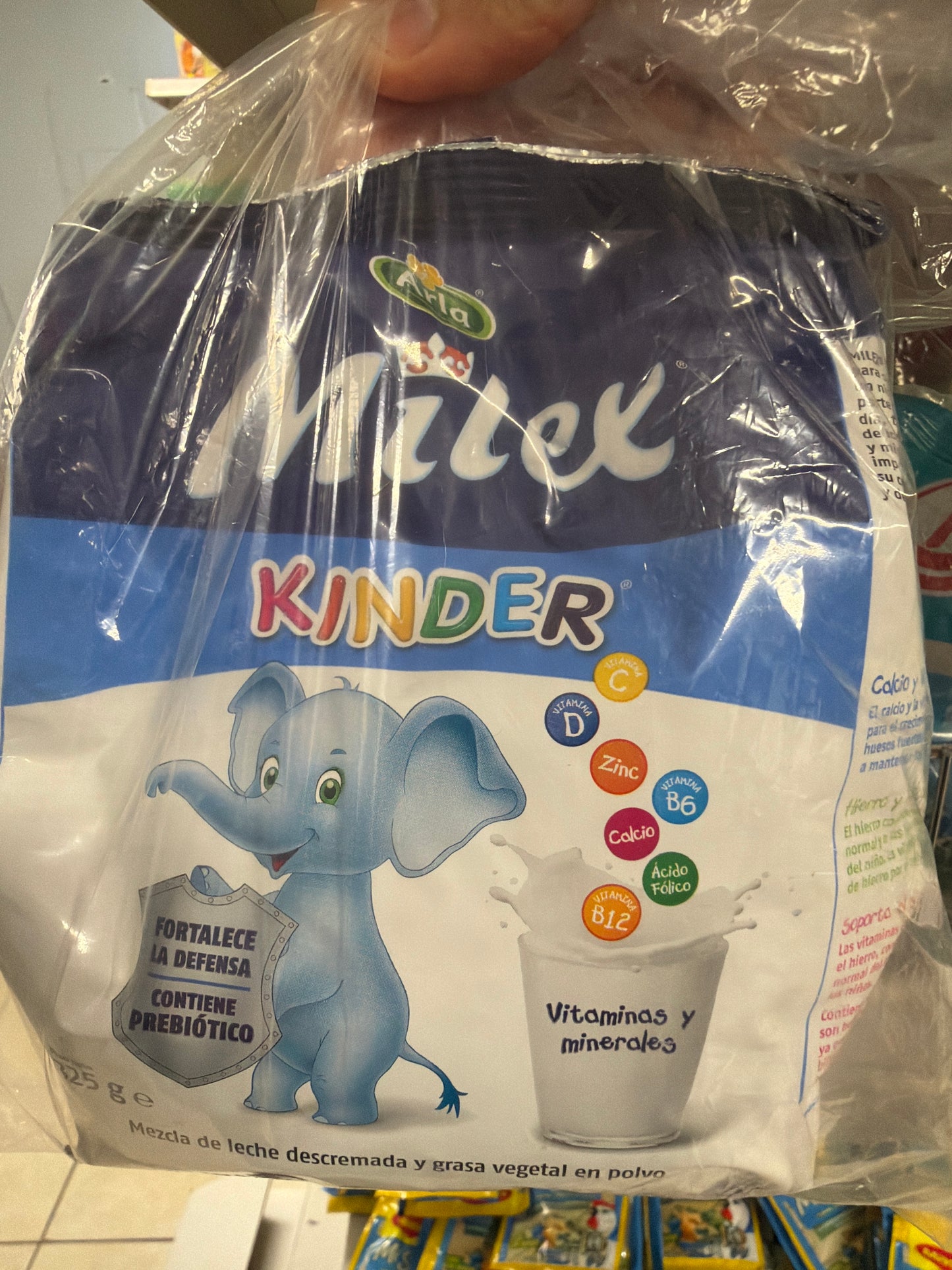 Leche milex kinder