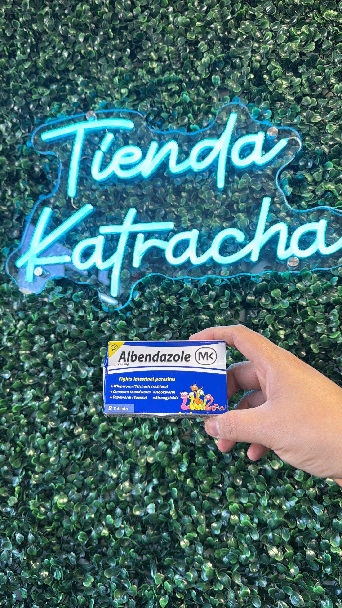 Albendazol pastias