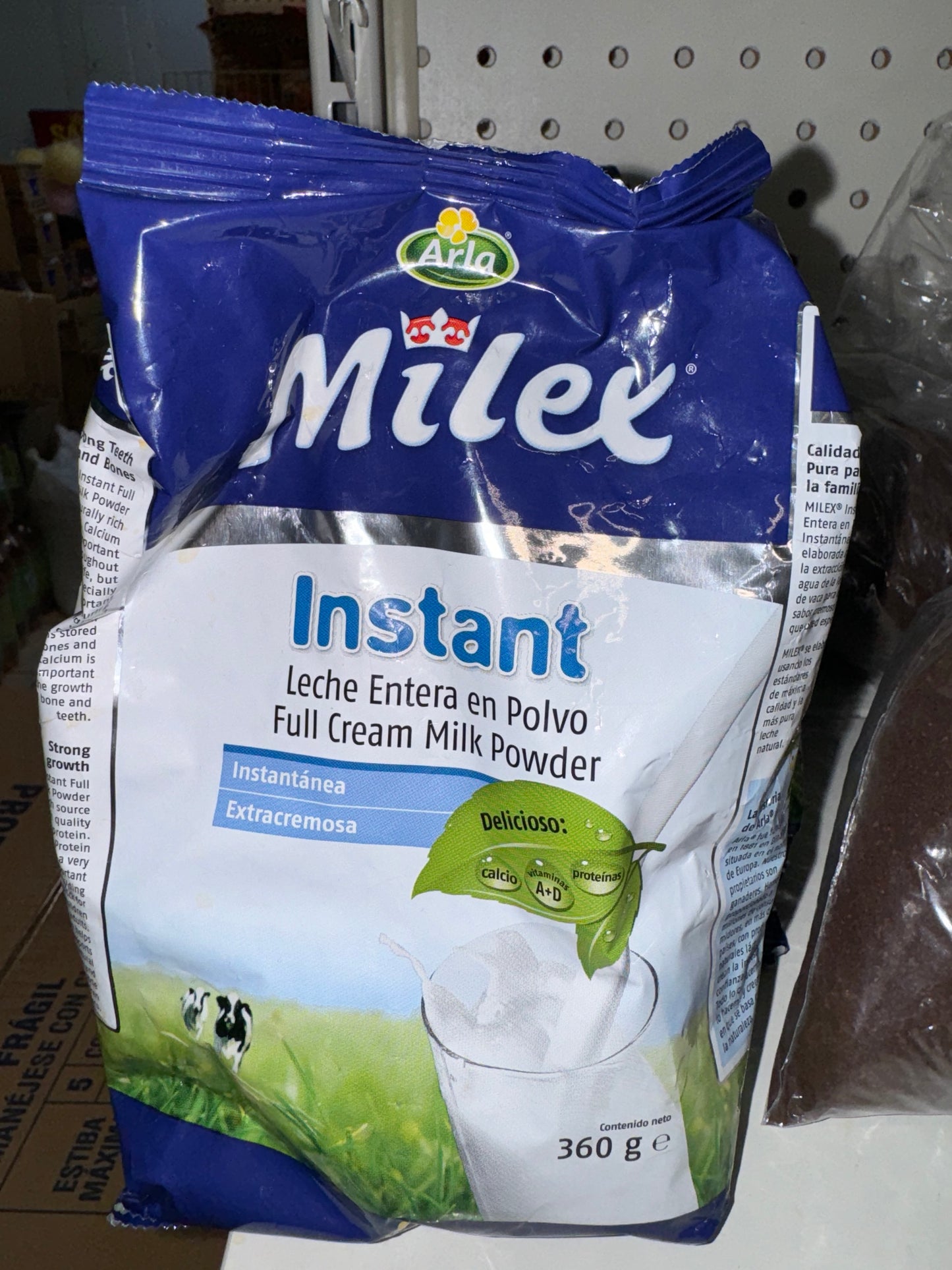 Leche milex instantánea