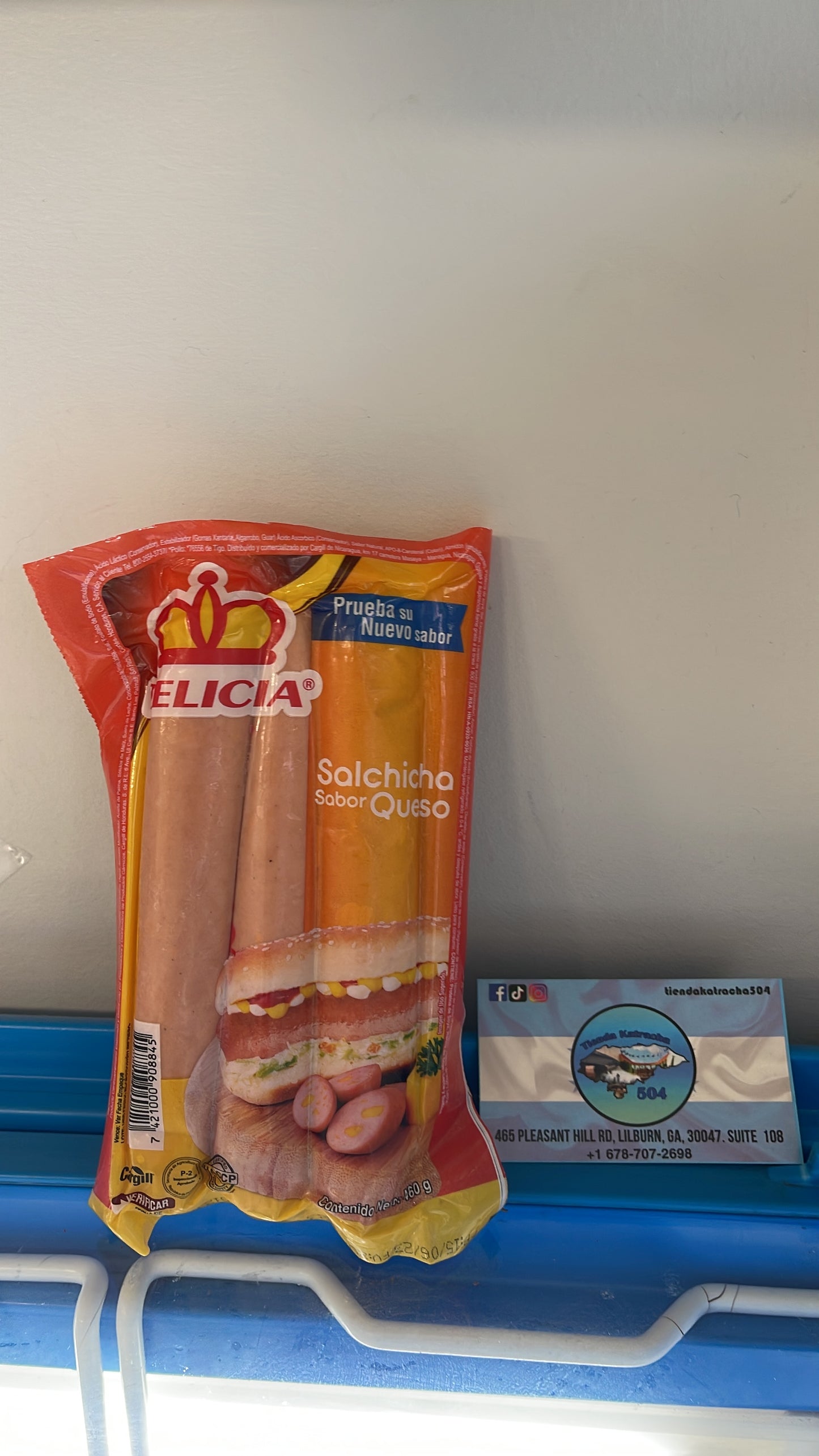 Salchicha de queso delicia