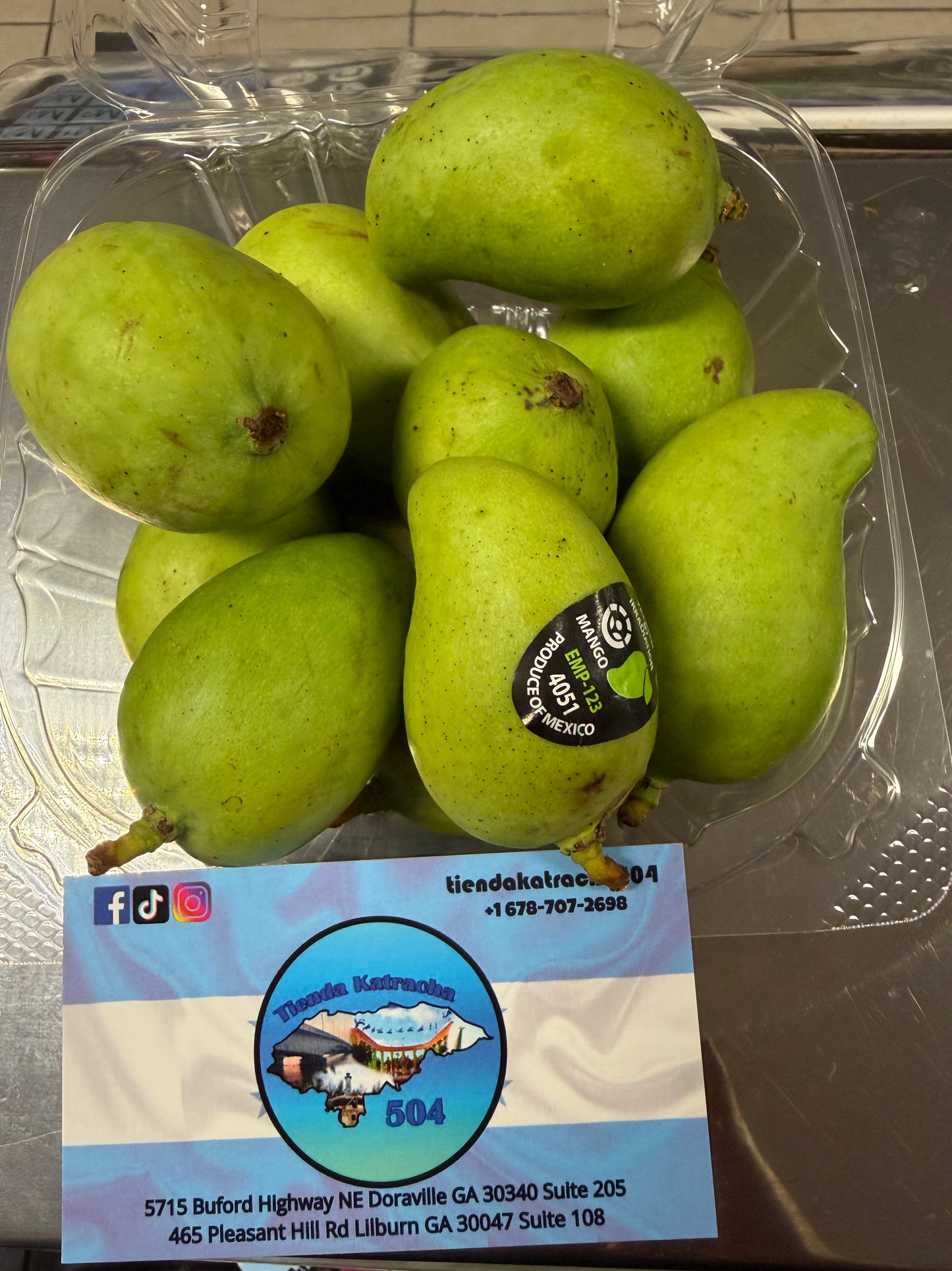 Mango verde 2 libras