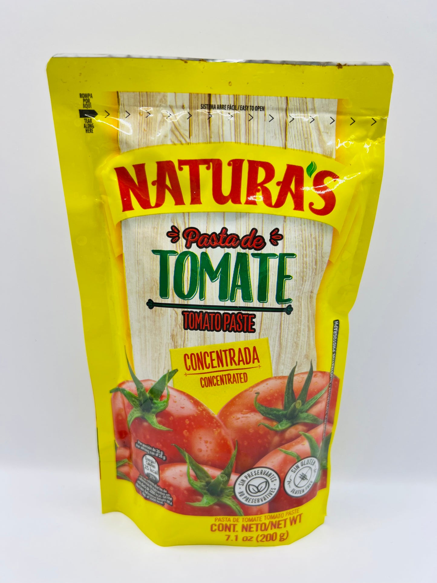 Pasta de tomate naturas