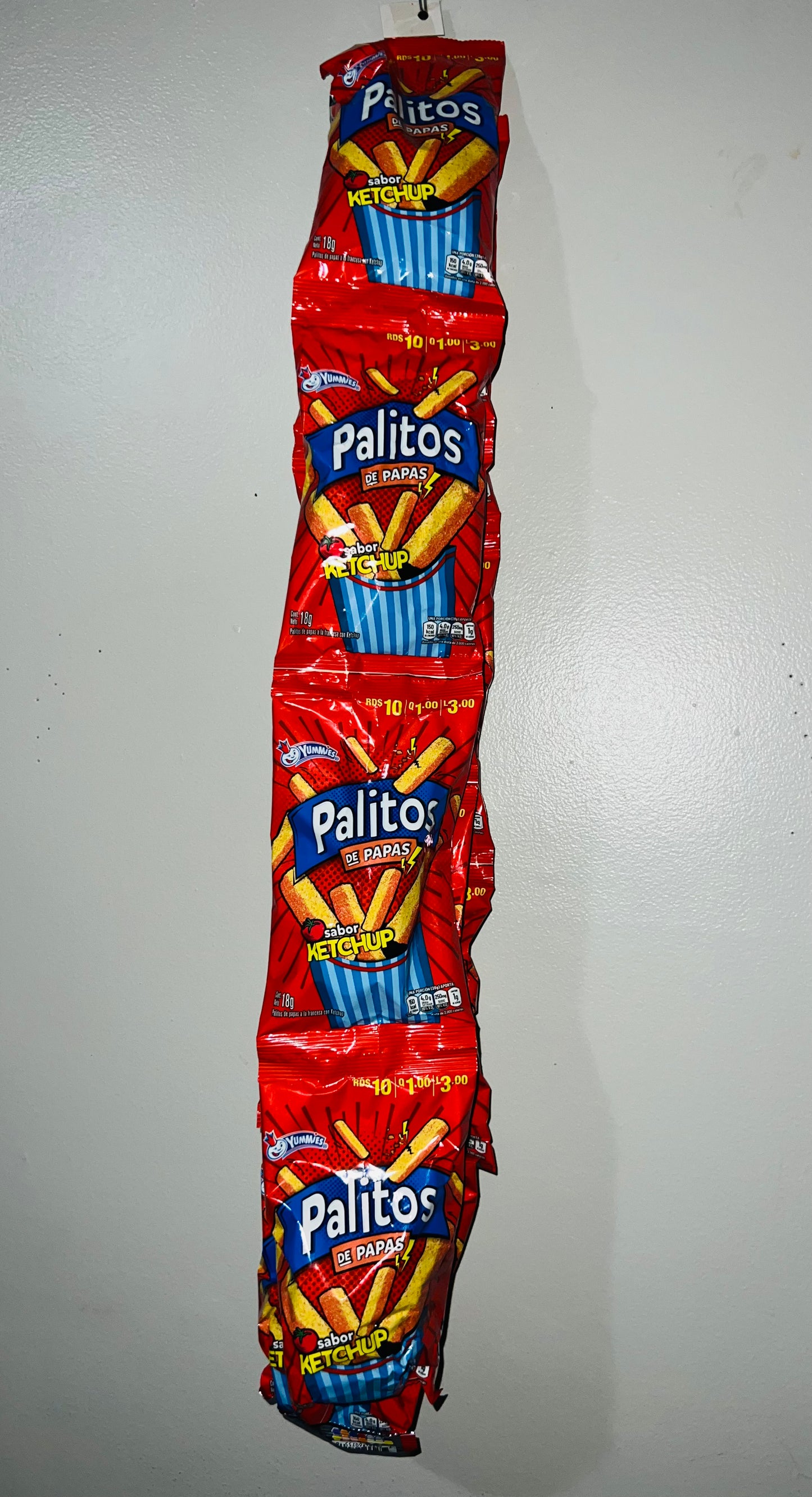 Palitos de papa ristra
