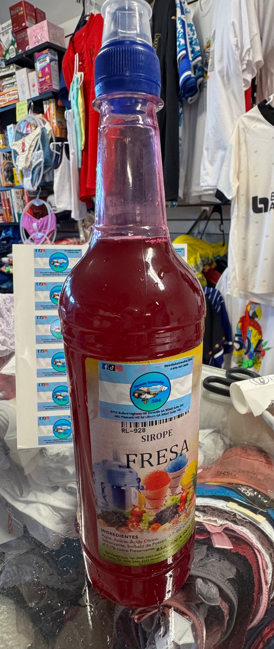Jarabe de fresa
