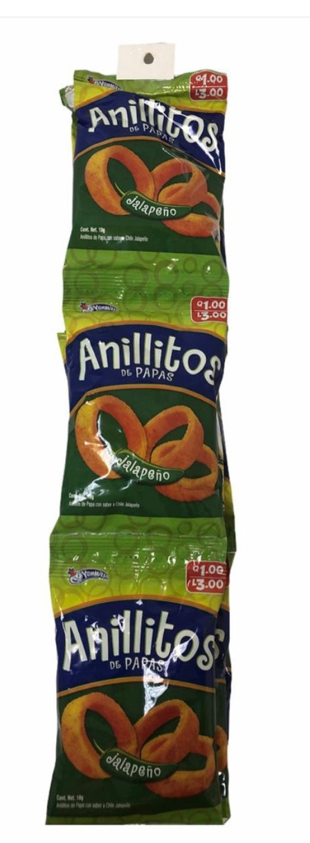 Anillito verde 6 unidades