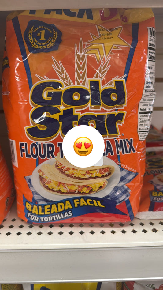 Harina Gold Star preparada