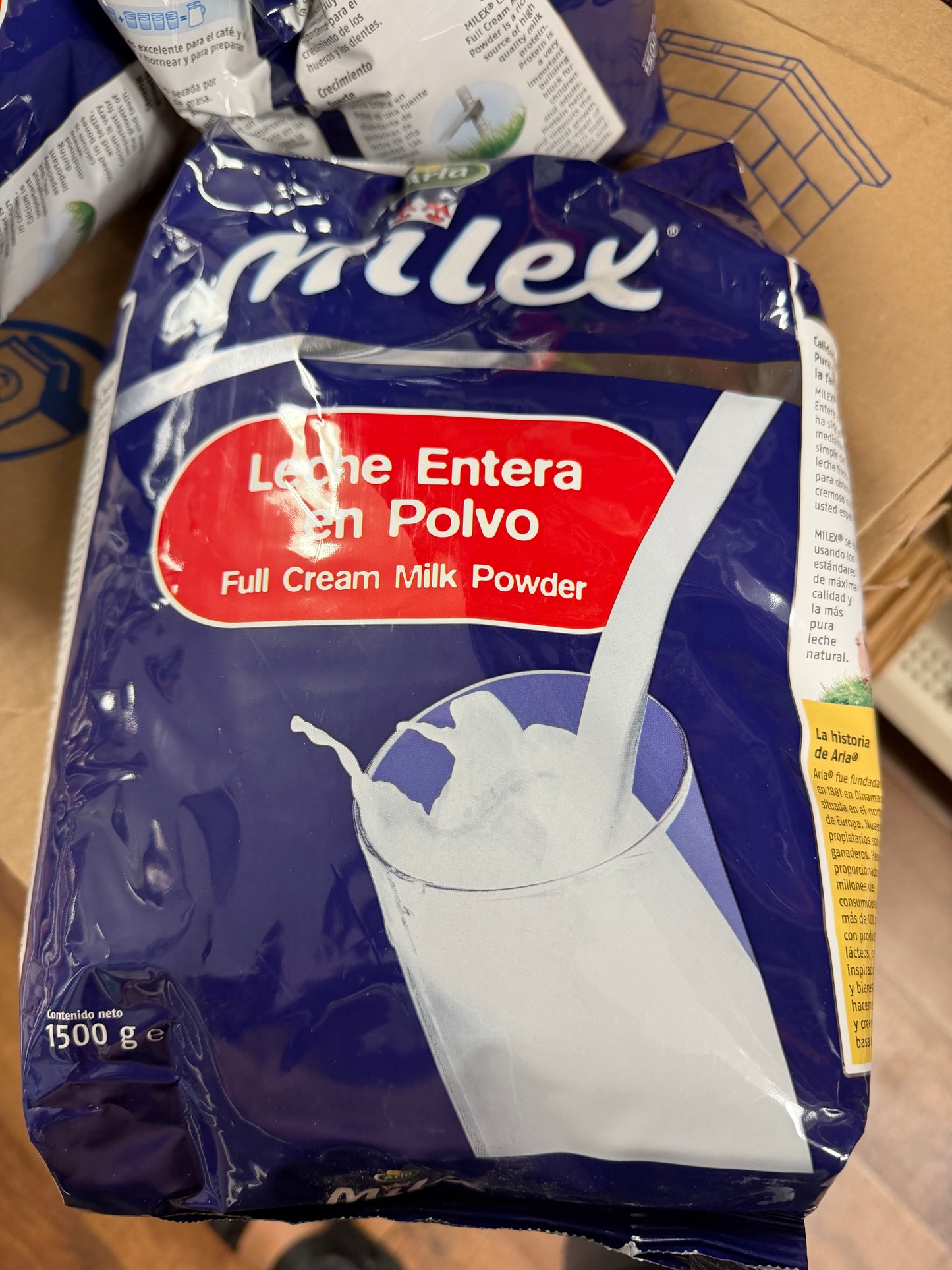 Leche milex 1500gramos